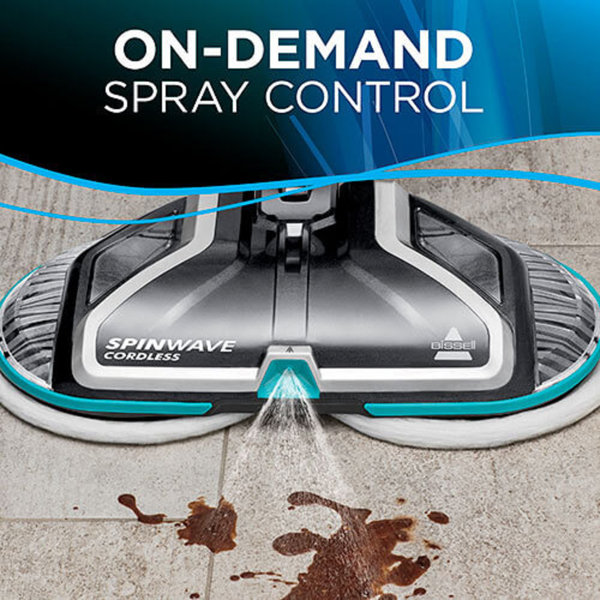 Bissell SpinWave Cordless Hard Floor Spin Mop & Reviews Wayfair